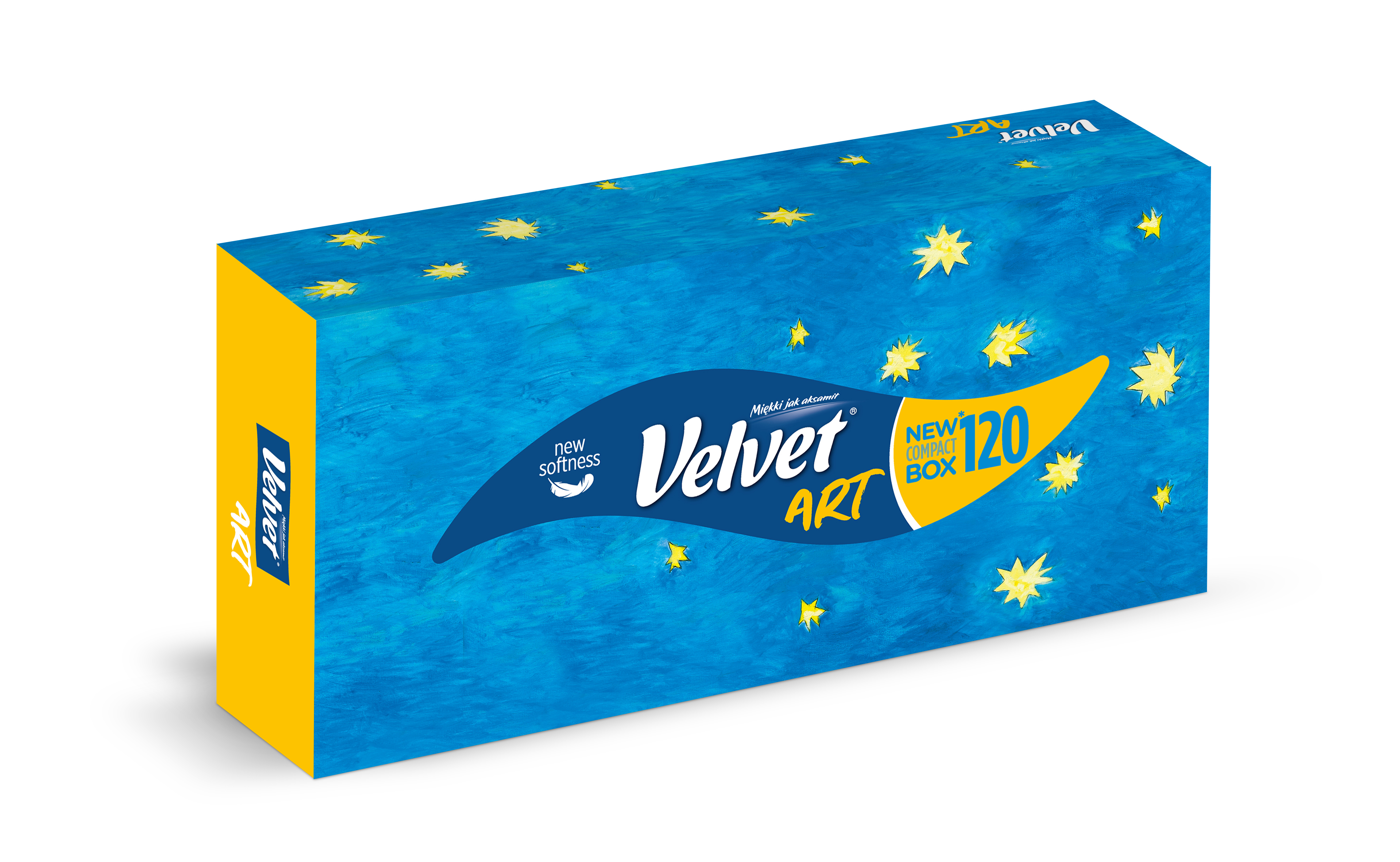 Velvet Trendy, Chusteczki uniwersalne, 120 sztuk