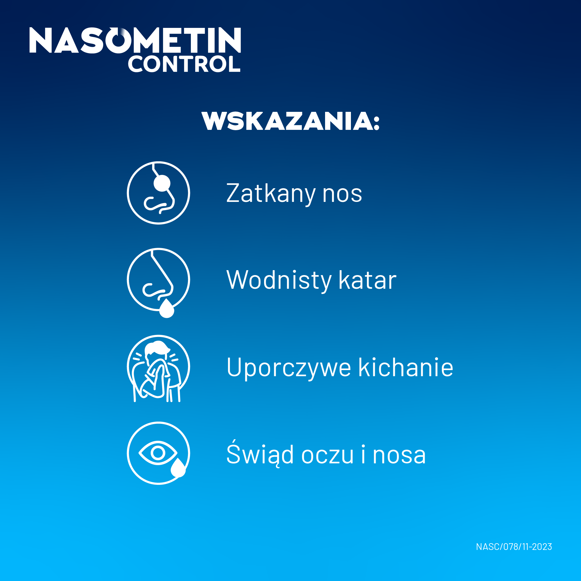 Nasometin Control 50 mcg/dawkę aerozol do nosa 60 dawek