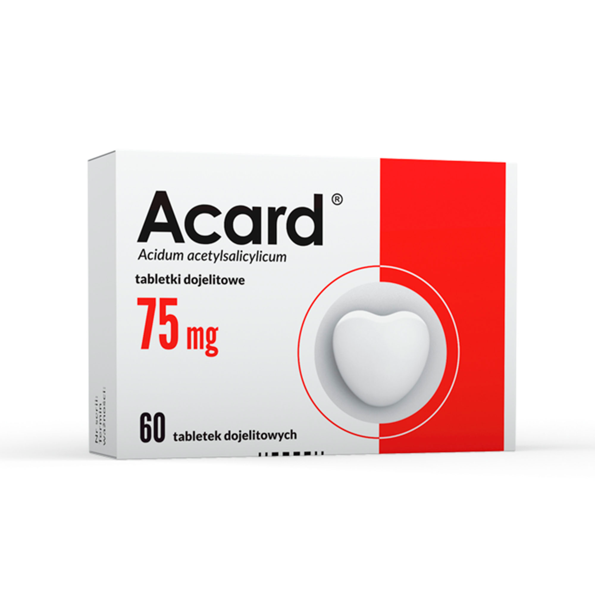 Acard 75mg 60 tabletek