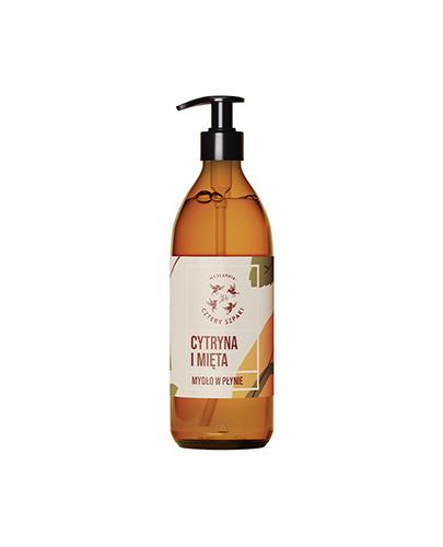 Mydlarnia Cztery Szpaki Mydło w płynie cytryna i mięta, 500 ml  zdjęcie