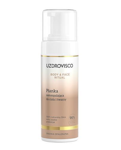Uzdrovisco Body&Face Ritual Pianka samoopalająca do ciała i twarzy, 150 ml zdjęcie