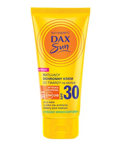 Dax Sun Matujący ochronny krem do twarzy SPF 30 - 50 ml - cena, opinie, właściwości  zdjęcie
