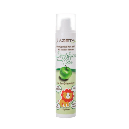 Azeta Bio organiczna pasta do zębów dla dzieci bez fluoru jabłkowa 50 ml zdjęcie