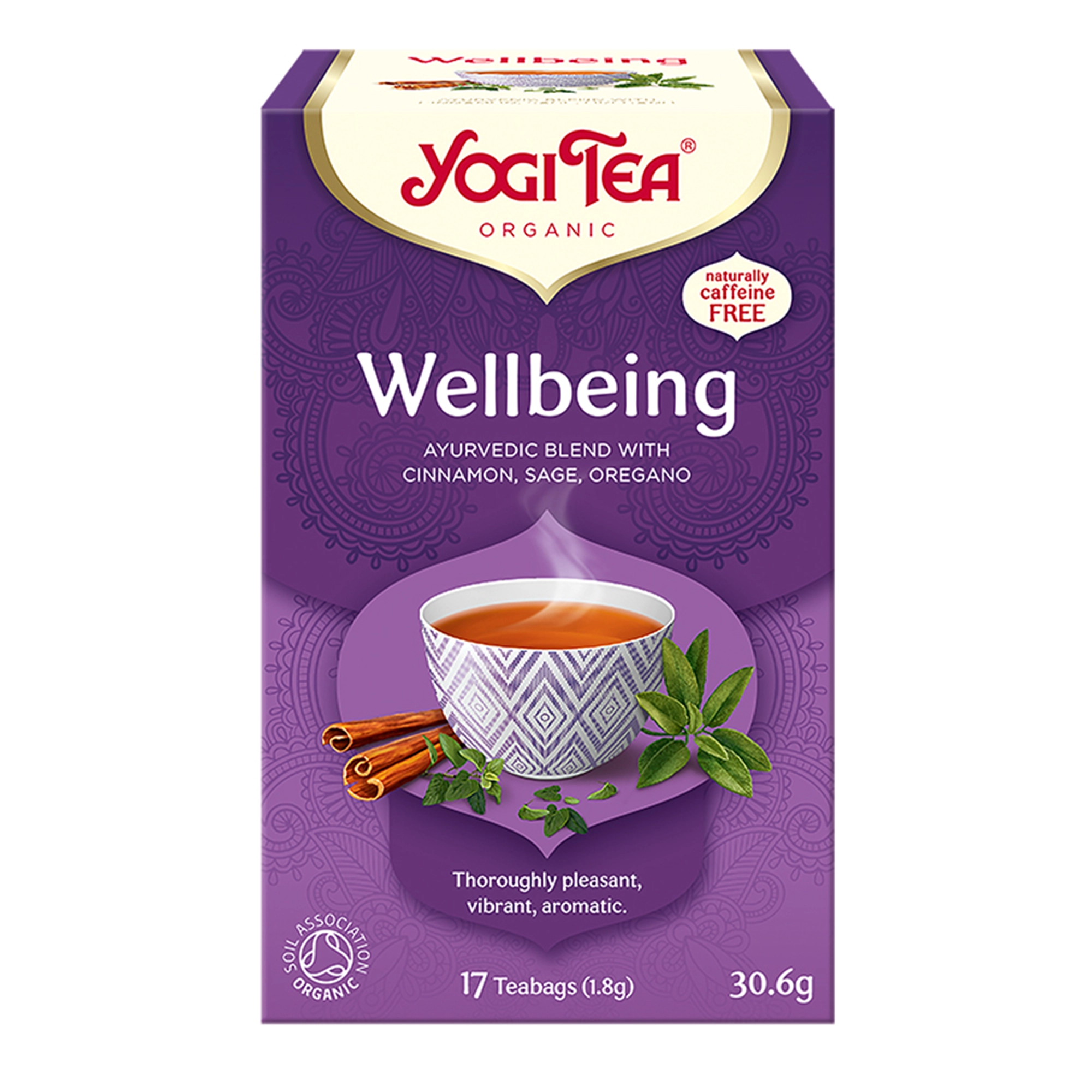 Yogi Tea Organic WELLBEING Pełnia życia BIO - 17 sasz. zdjęcie