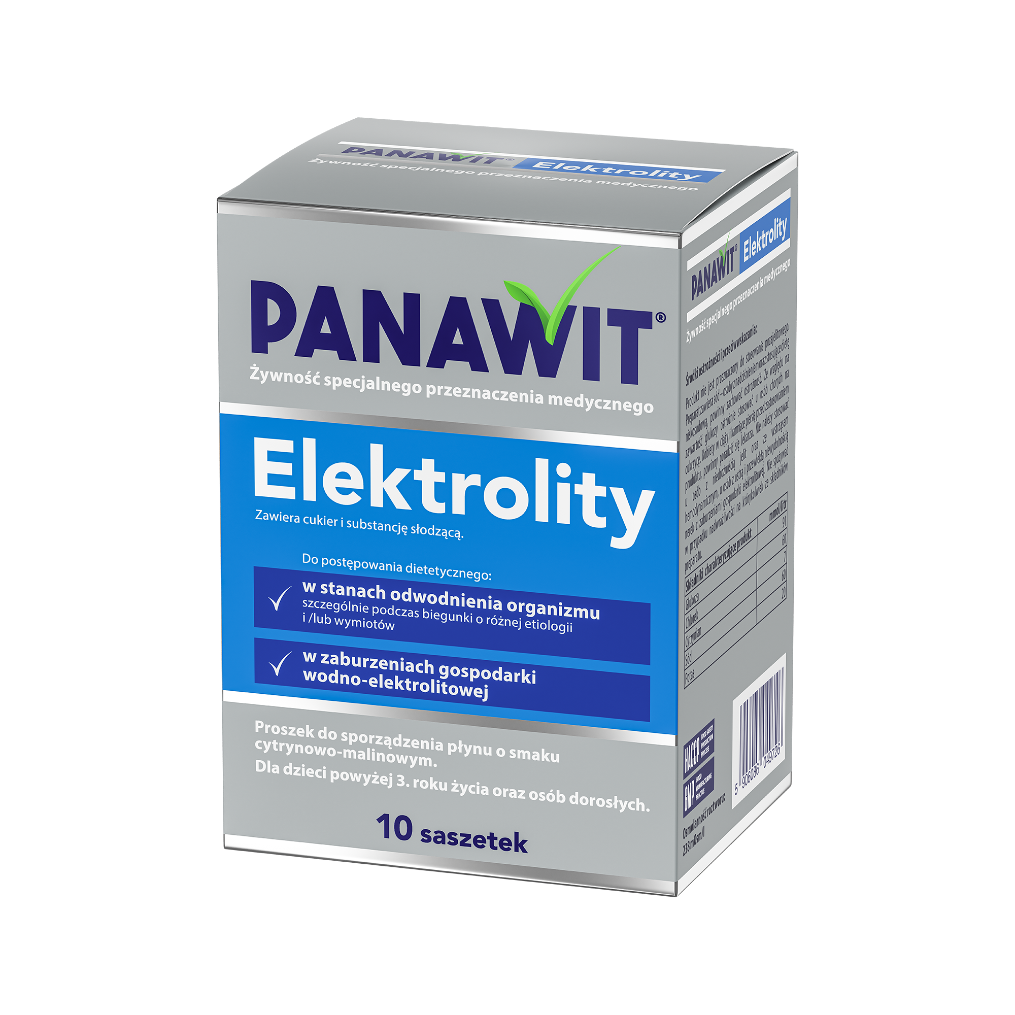 Panawit Elektrolity, saszetki, 10 sztuk
