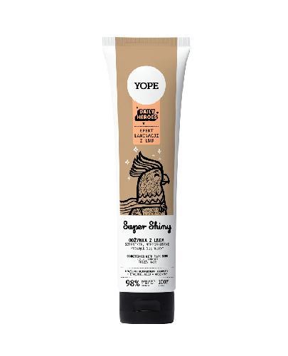 Yope Daily Heroes Super Shiny Odżywka do włosów z lnem, 170 ml zdjęcie
