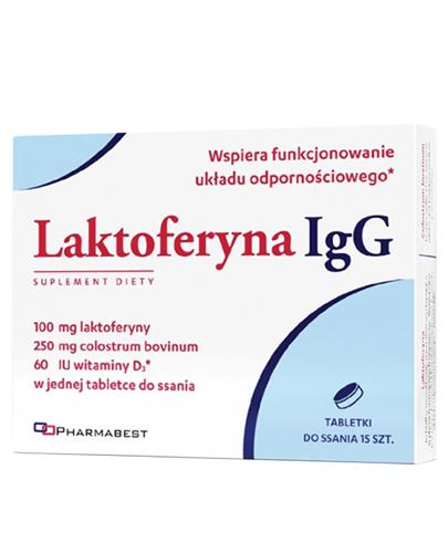 Laktoferyna IgG, tabletki do ssania, 15 sztuk zdjęcie