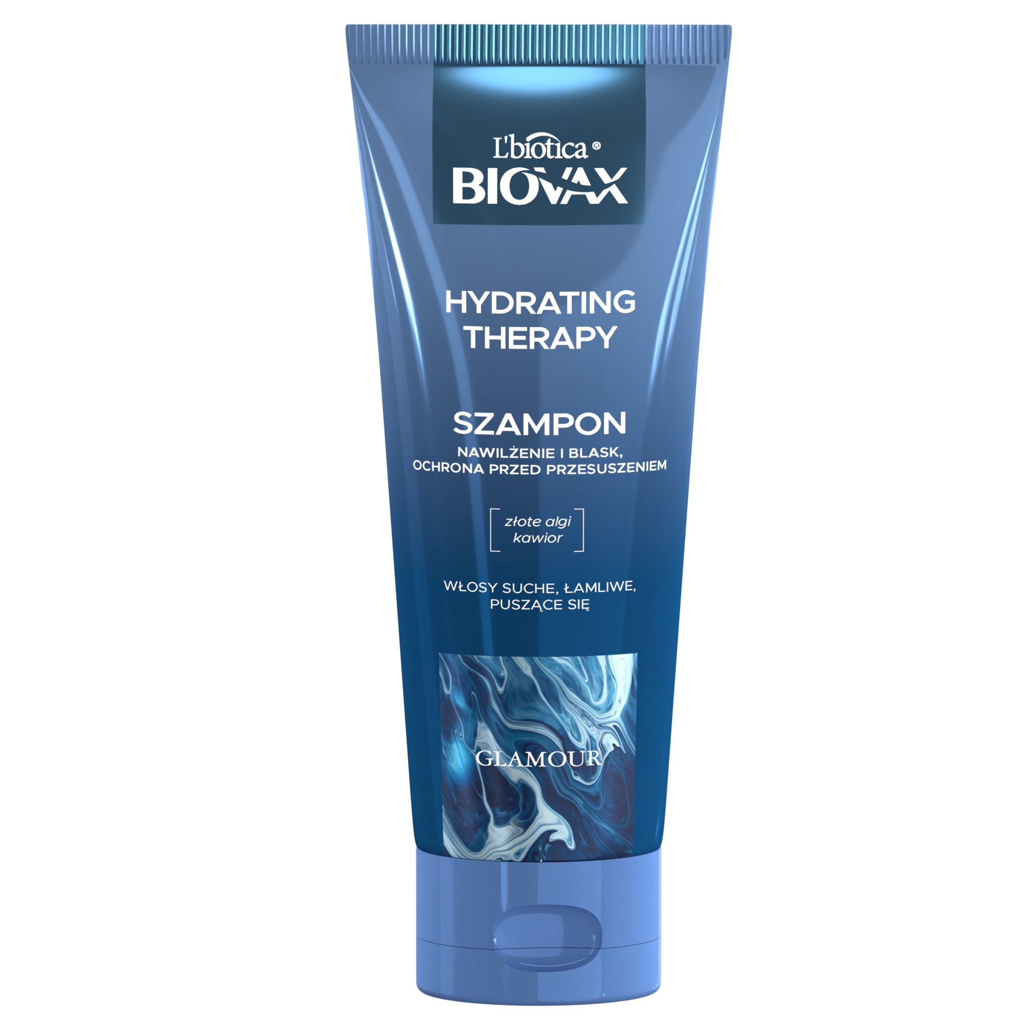 L'biotica Biovax Glamour Hydrating Therapy Szampon do włosów, 200 ml zdjęcie