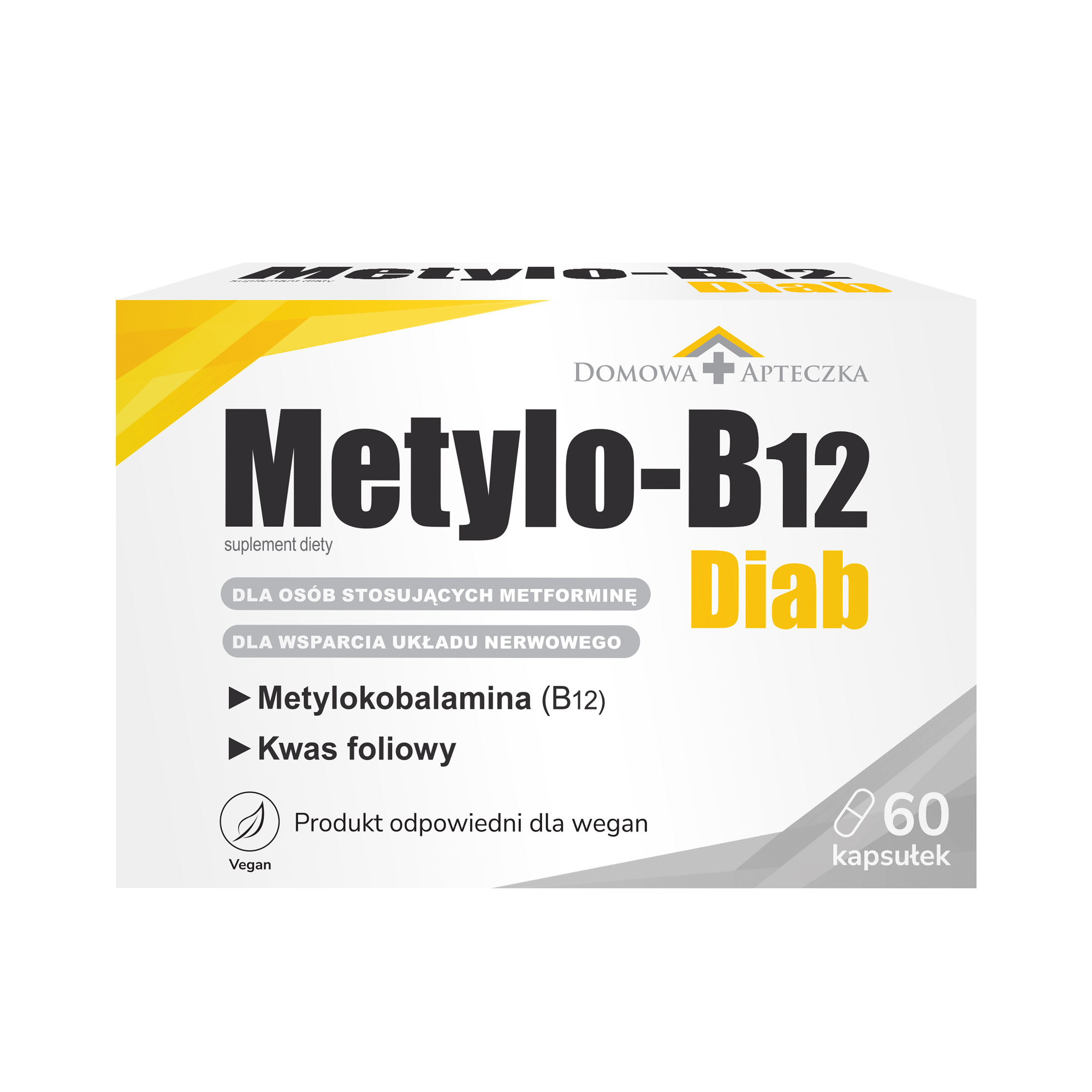 Domowa Apteczka, Metylo-B12 Diab, 60 kapsułek zdjęcie