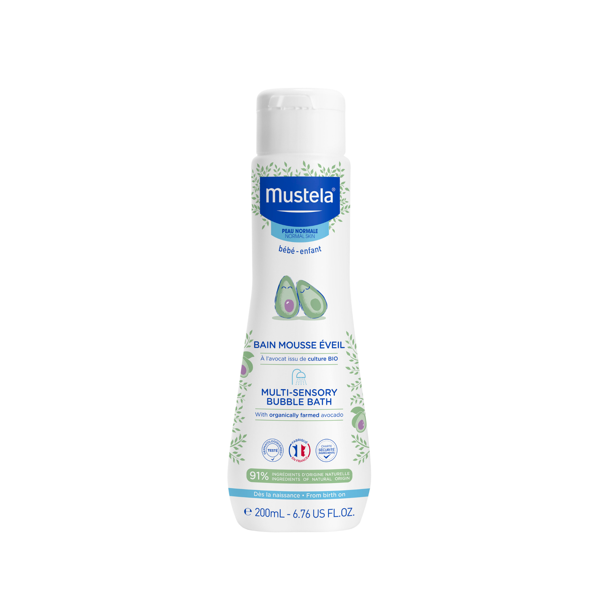 Mustela Bebe Enfant płyn bąbelkowa kąpiel 200 ml zdjęcie
