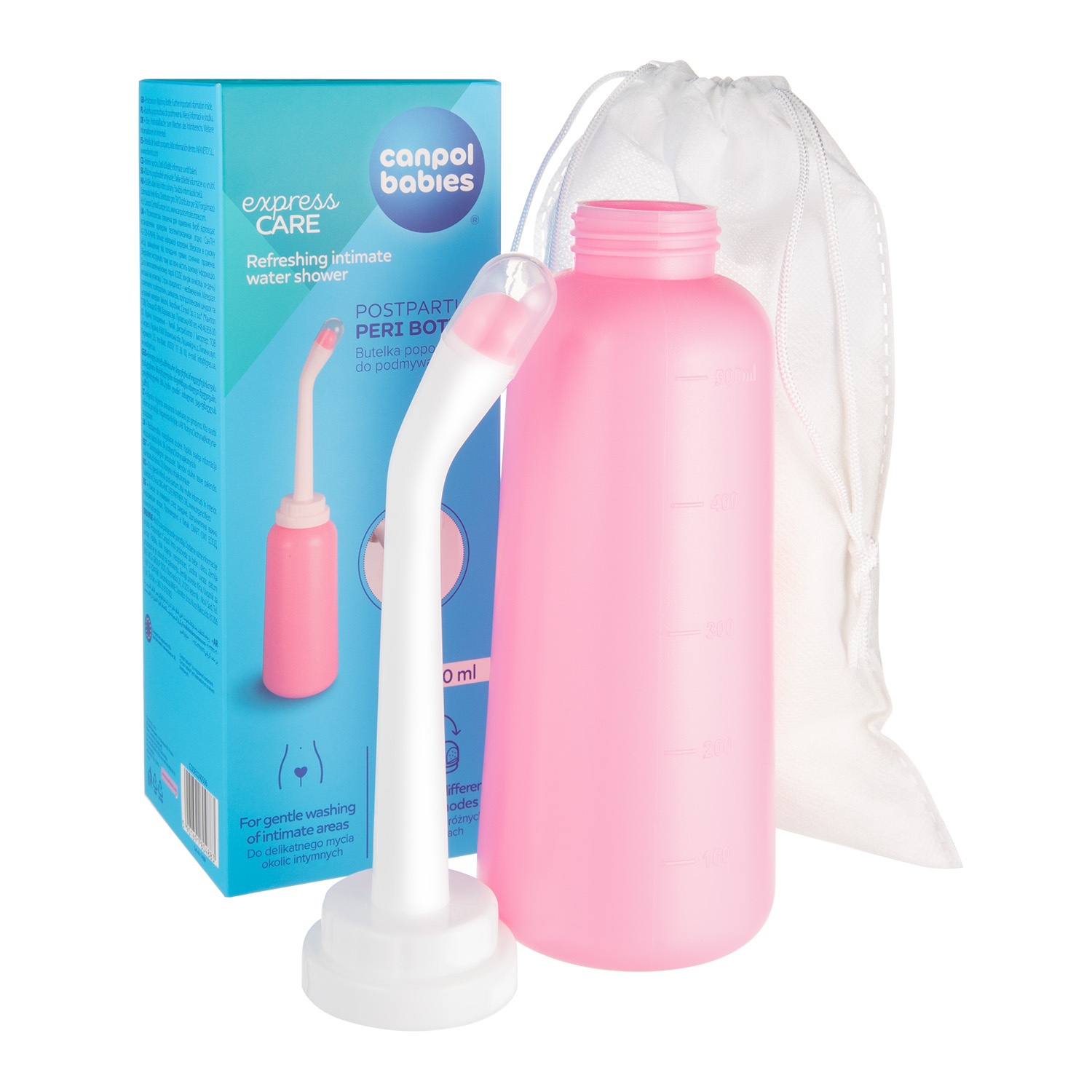 Canpol babies Butelka poporodowa do podmywania, 500 ml