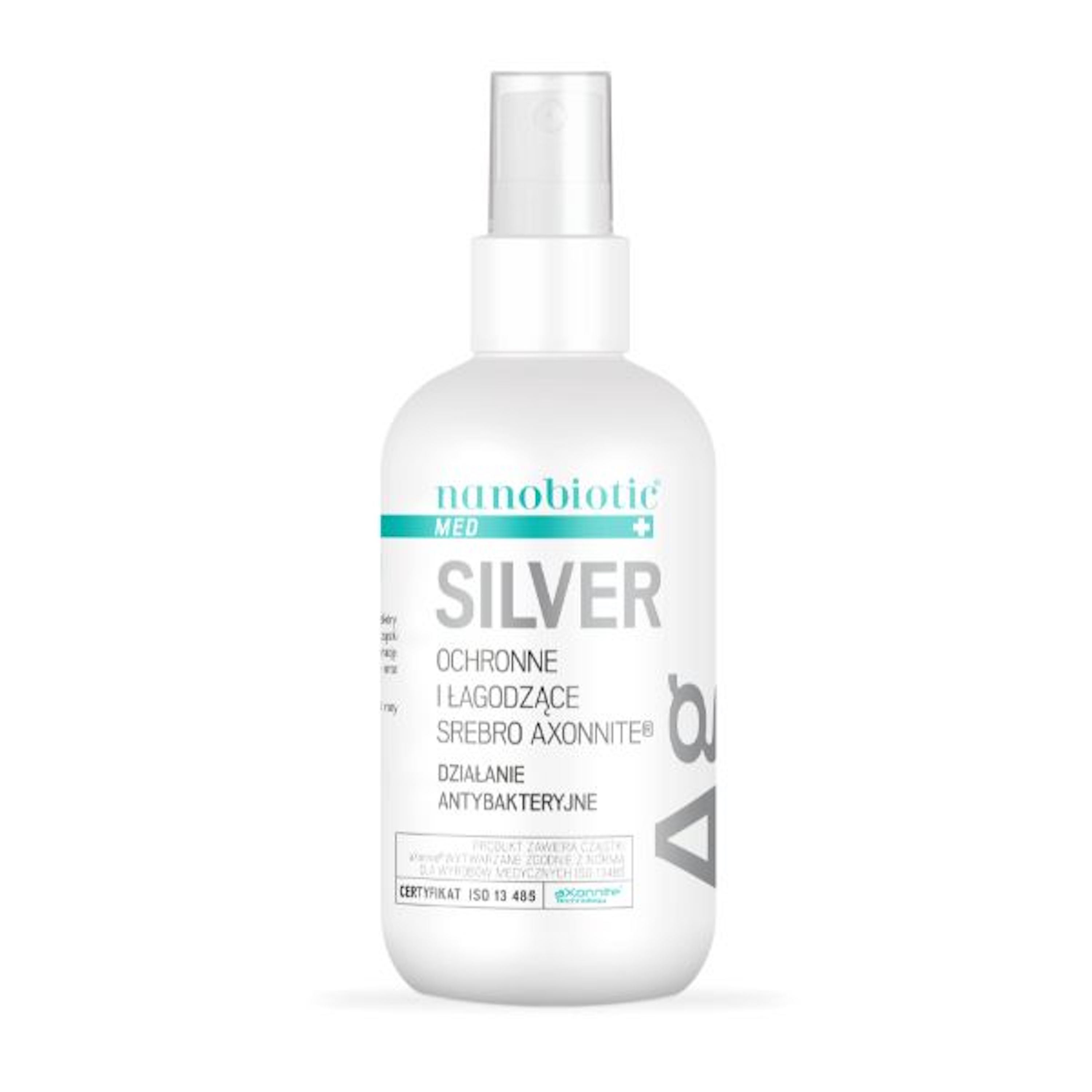 Nanobiotic Med Silver, ochronne i łagodzące srebro 150 ml zdjęcie
