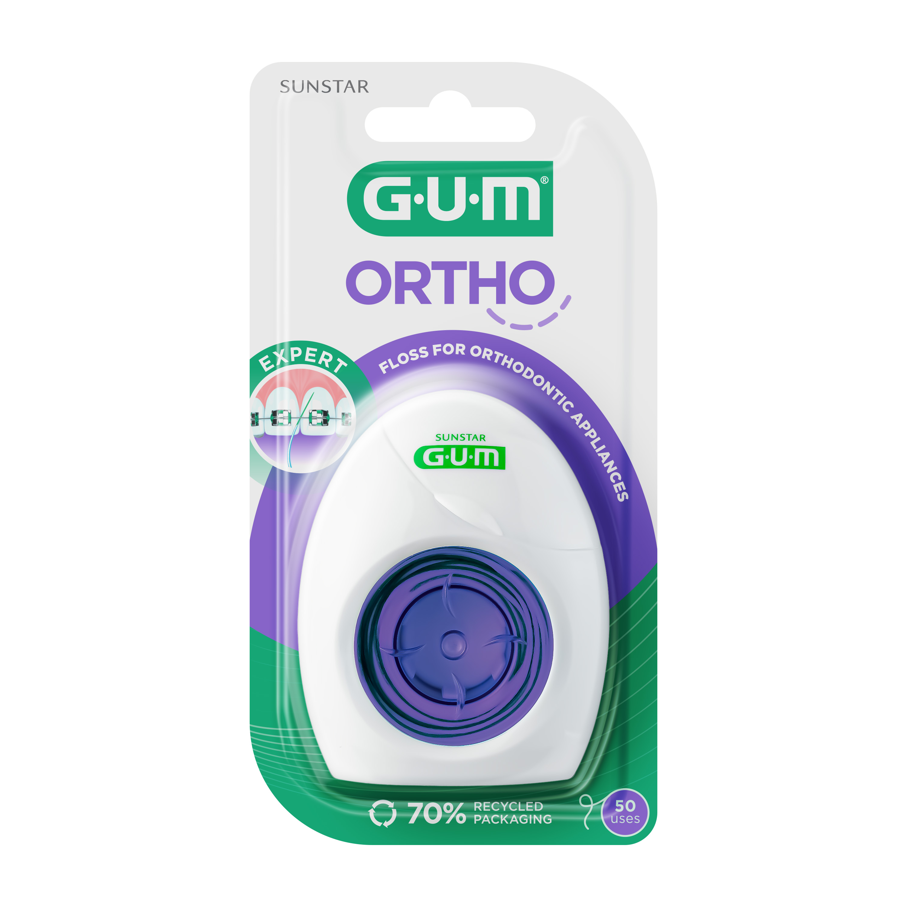 GUM Ortho nić do aparatów ortodontycznych 50 m zdjęcie