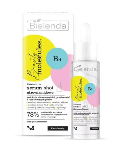 Bielenda Beauty Molecules, Molekularne niacynamidowe serum shot, 30 g zdjęcie