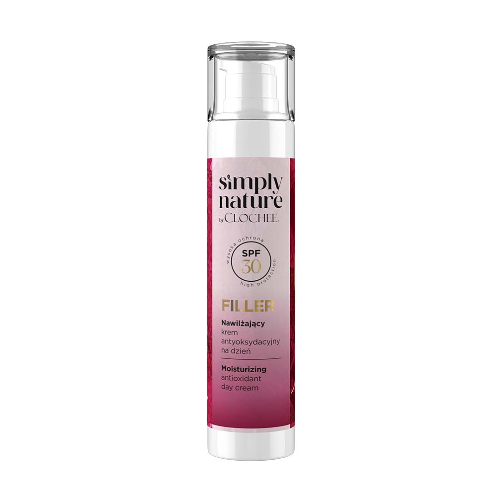 Clochee Simply Nature Filler  SPF 30 krem  na dzień, 50 ml