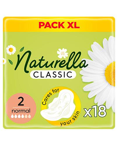 Naturella Classic Normal Podpaski ze skrzydełkami, 18 sztuk zdjęcie