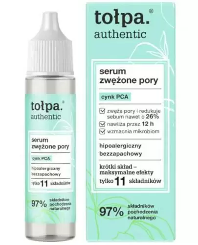 Tołpa Authentic serum zwężone pory 20 ml zdjęcie