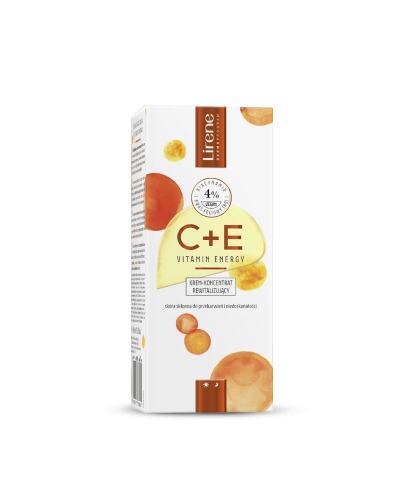 Lirene C+E Vitamin Energy Krem-koncentrat rewitalizujący na dzień/noc, 40 ml zdjęcie