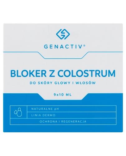 Genactiv Colosregen bloker Płyn do skóry głowy i włosów, 9x10 ml, cena, opinie, stosowanie zdjęcie