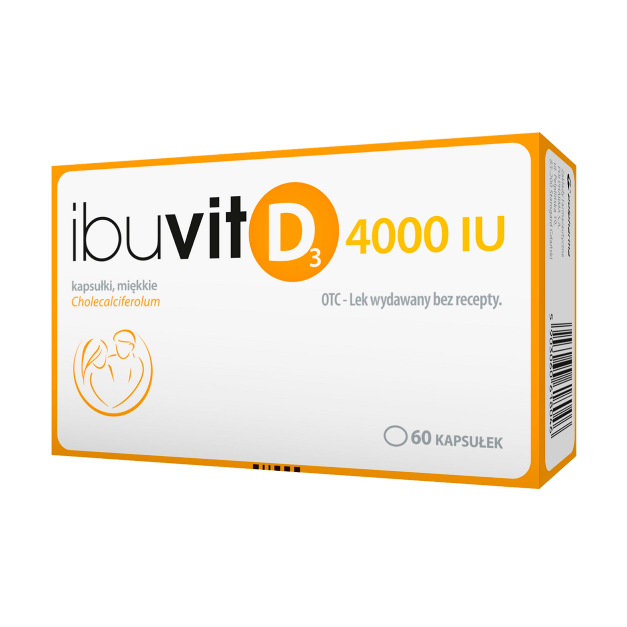 Ibuvit D3 4000 IU 30 kapsułek