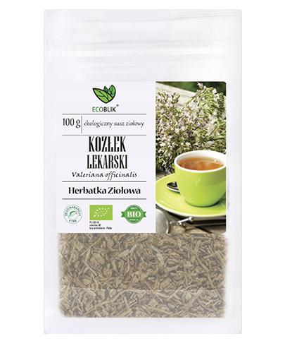 Ecoblik Kozłek lekarski korzeń EKO, 100 g, cena, opinie, stosowanie zdjęcie