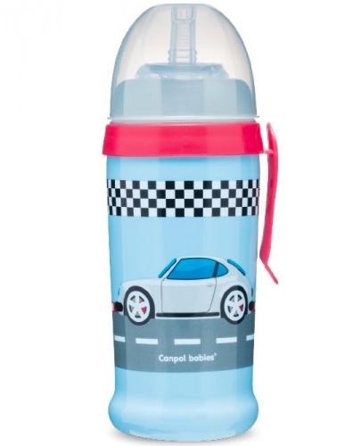 CANPOL BABIES Bidon niekapek Sport Cup 56/516 350 ml - 1 szt. zdjęcie