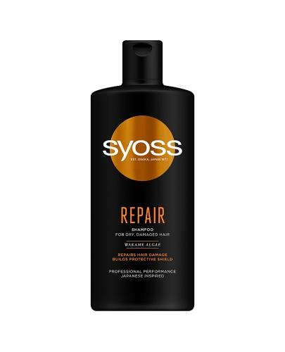 Syoss Repair Szampon do włosów suchych i zniszczonych, 440 ml  zdjęcie