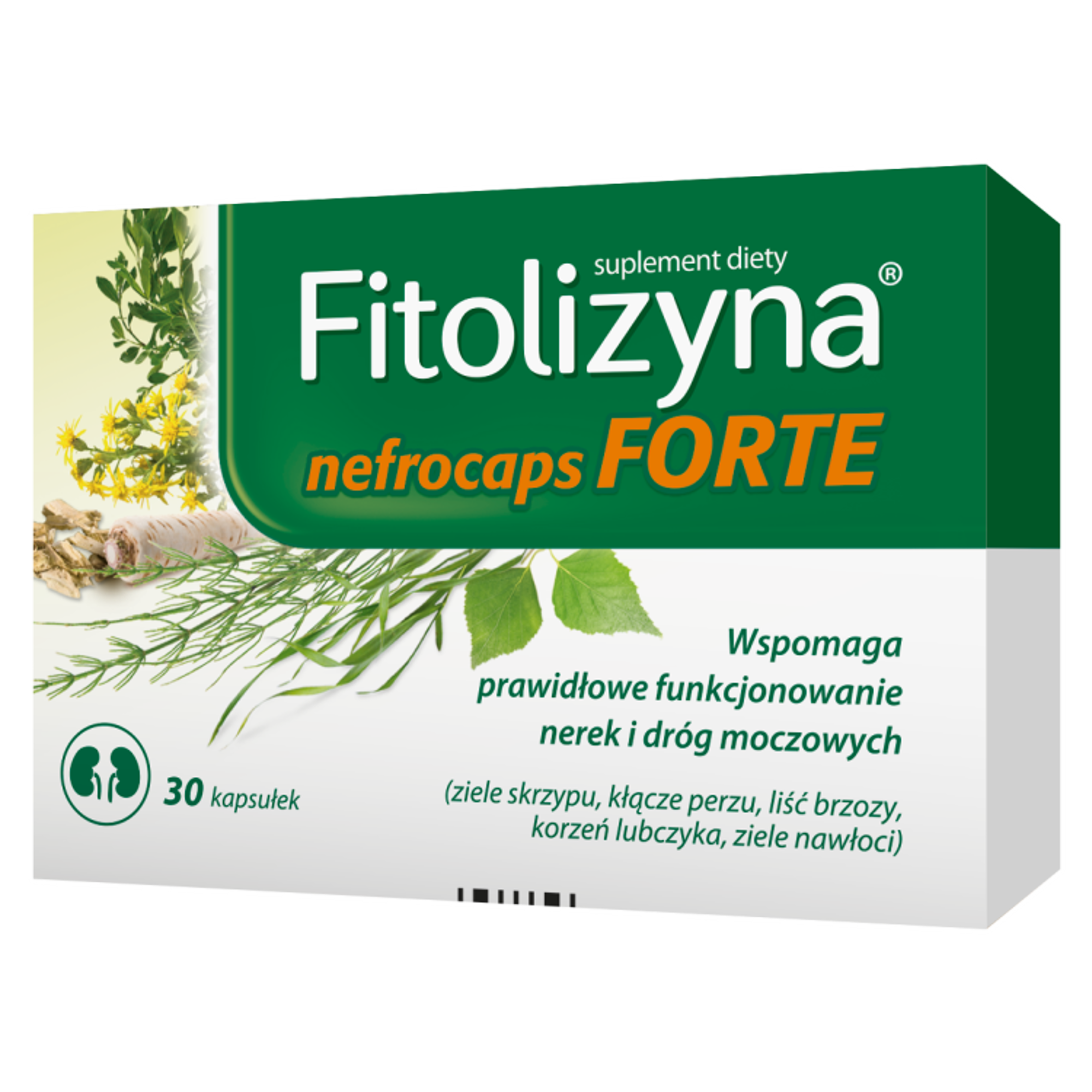 Fitolizyna nefrocaps forte 30 kapsułek zdjęcie