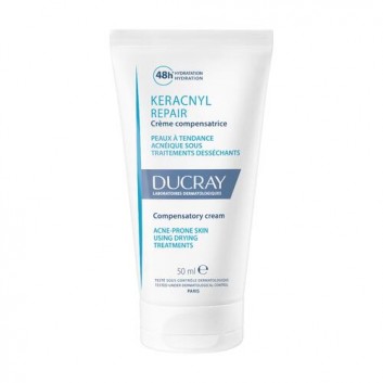 Ducray Keracnyl Repair, krem odbudowujący, 50 ml