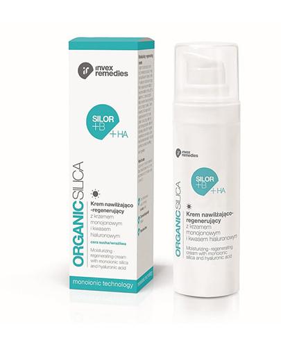 Invex Remedies Organic Silica Silor +B +HA Nawilżająco - Regenerujący krem na dzień z krzemem organicznym i kwasem hialuronowym - 30 ml - cena, opinie, skład zdjęcie