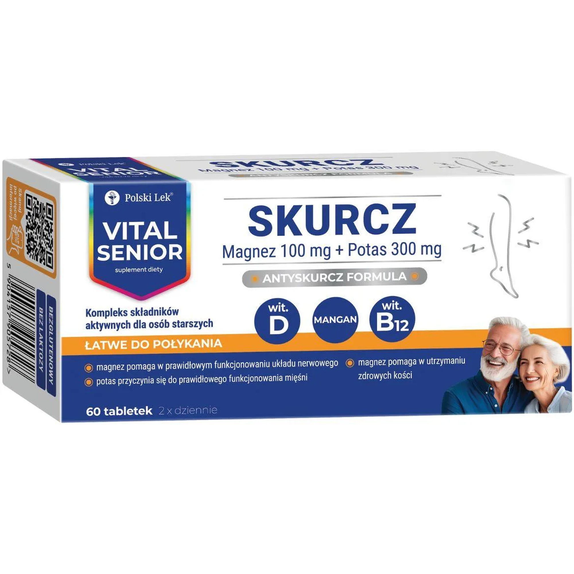Vital Senior Skurcz, tabletki, 60 sztuk                                  