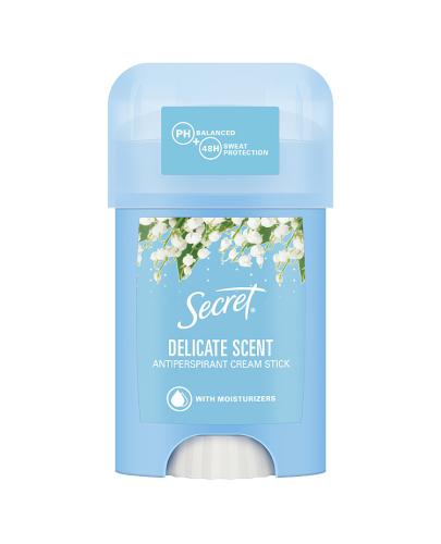 Secret Delicate Scent Antyperspirant kremowy dla kobiet, 40 ml, cena, opinie, właściwości zdjęcie