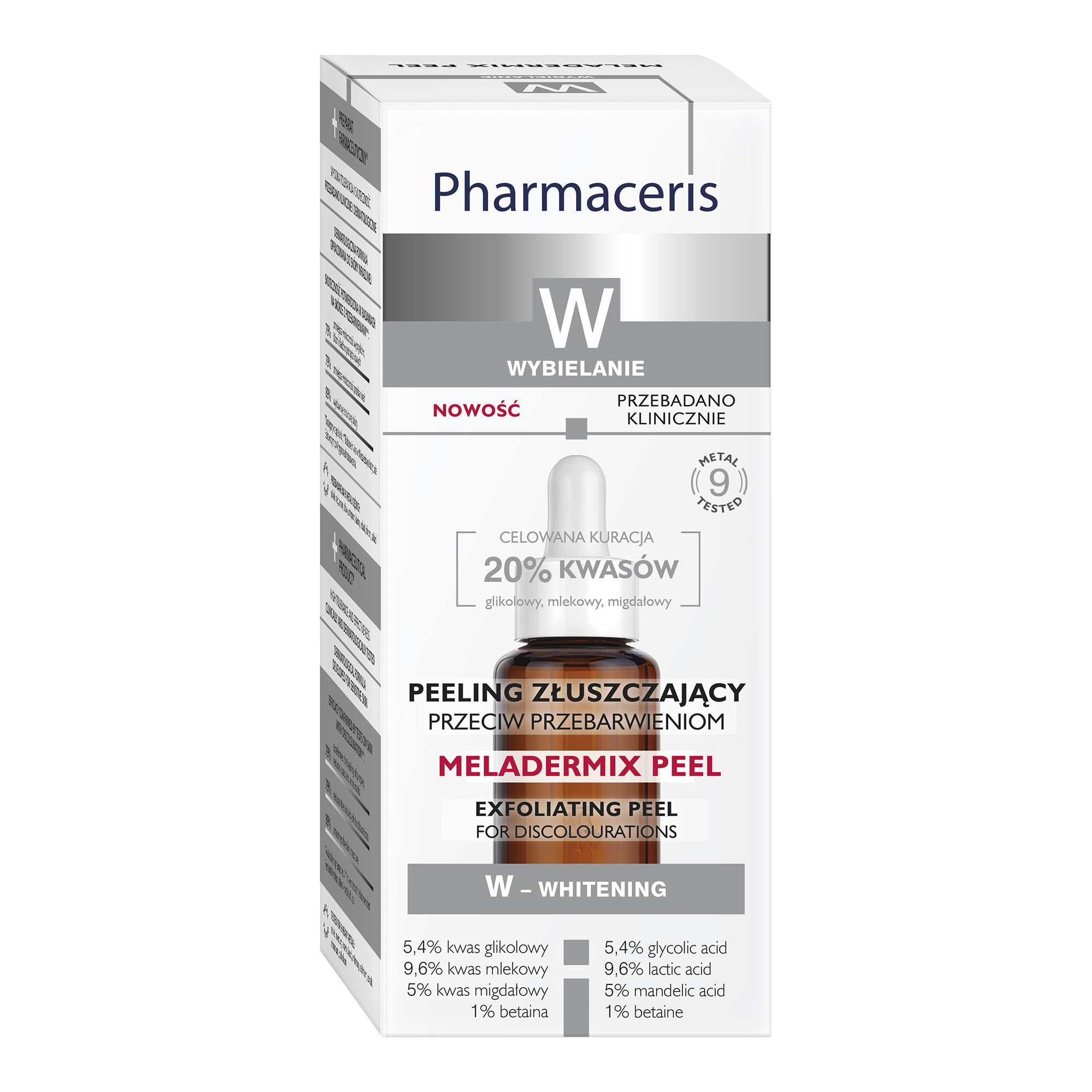 Pharmaceris W Meladermix Peel Peeling złuszczający przeciw przebarwieniom, 30 ml zdjęcie