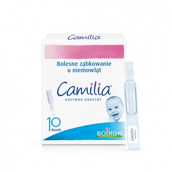 Camilia Roztwór doustny na bolesne ząbkowanie - 10 x 1ml - cena, opinie, wskazania