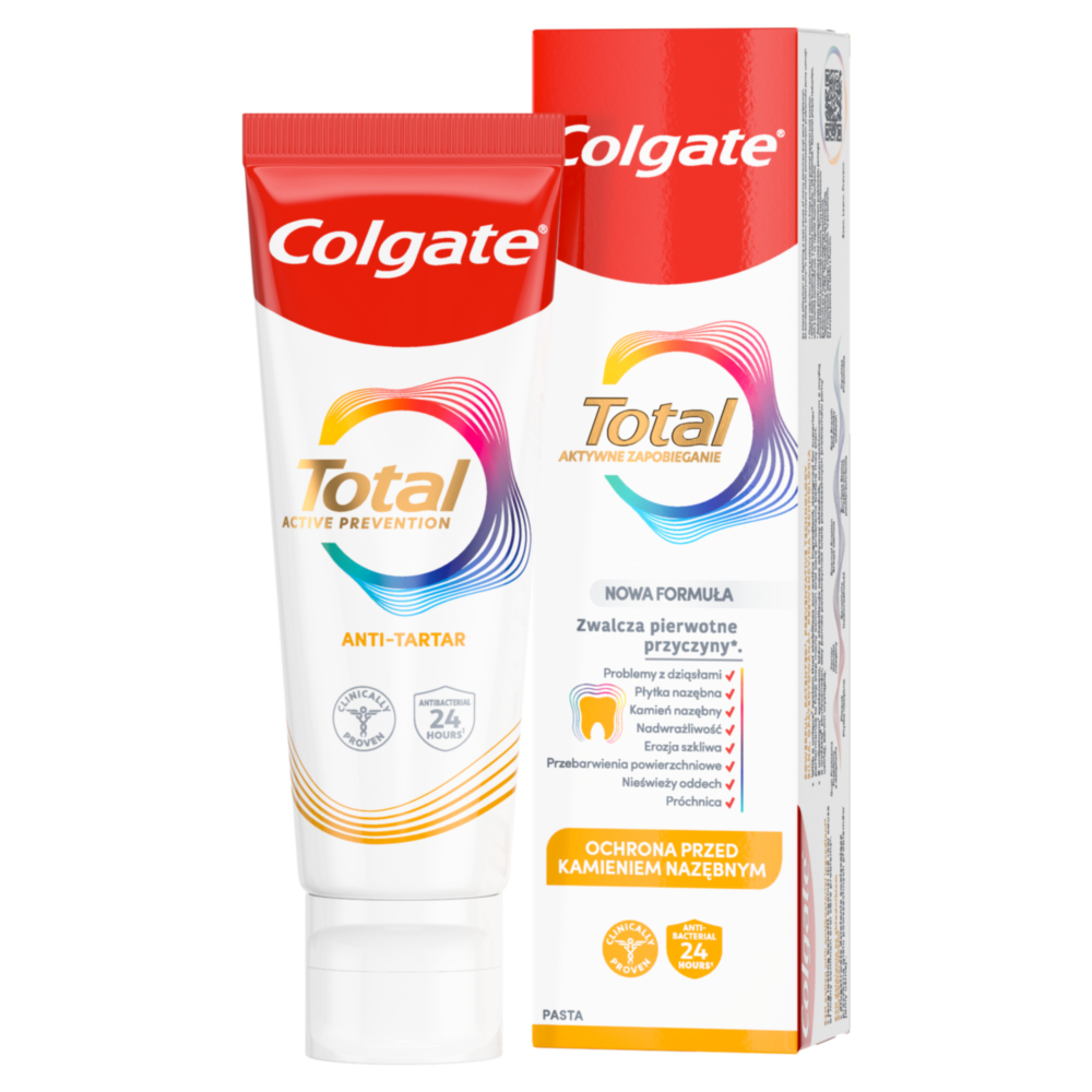 Colgate Total Anti-tartar, Pasta do zębów, 75 ml