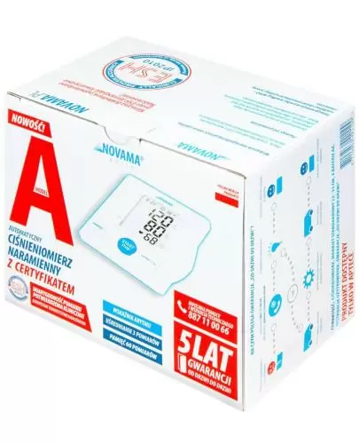 Novama White A ciśnieniomierz autmatyczny naramienny 1 sztuka zdjęcie