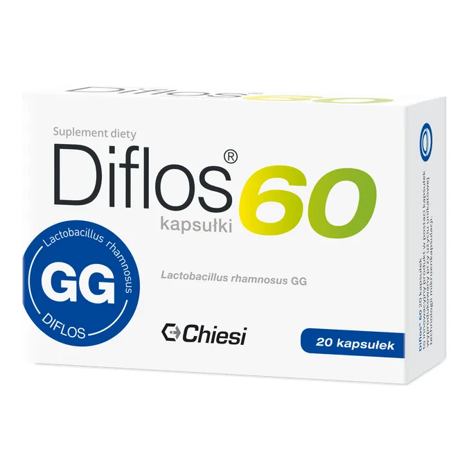 Diflos LGG 60, 20 kapsułek zdjęcie