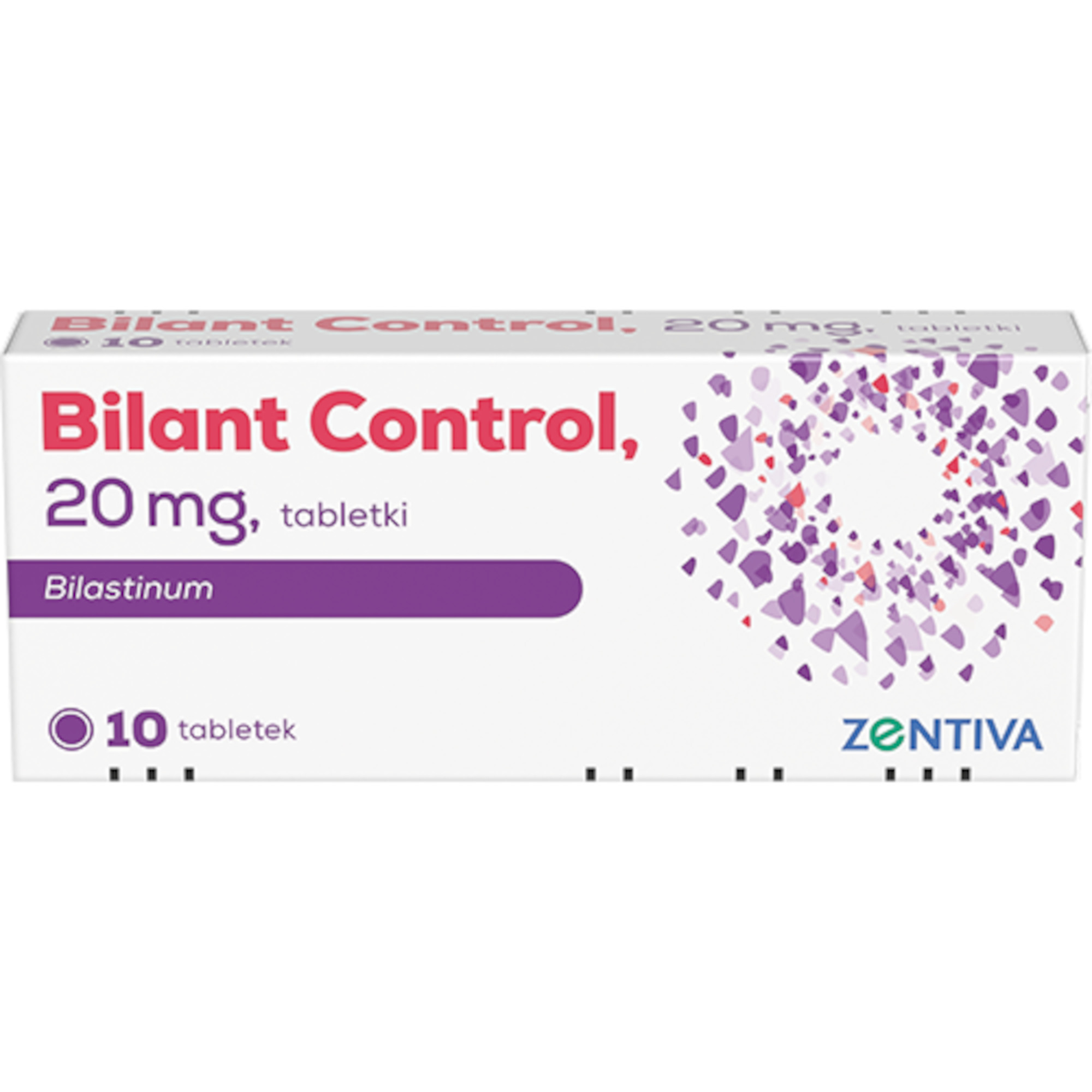 Bilant Control 20 mg, tabletki, 10 sztuk zdjęcie