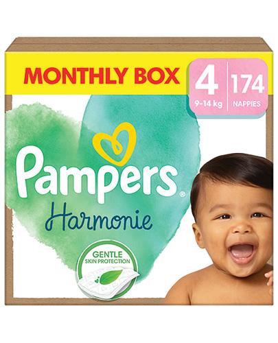 Pampers Harmonie Baby Pieluszki rozmiar 4, 9 kg-14 kg 174 sztuki zdjęcie