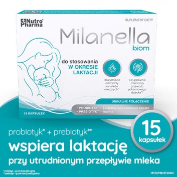 Milanella Biom 15 kapsułek