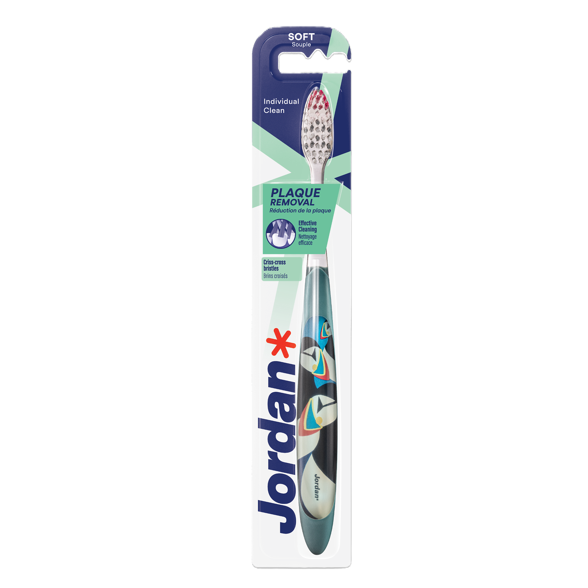 Jordan Individual Clean Soft szczotka do zębów miękka 1 sztuka