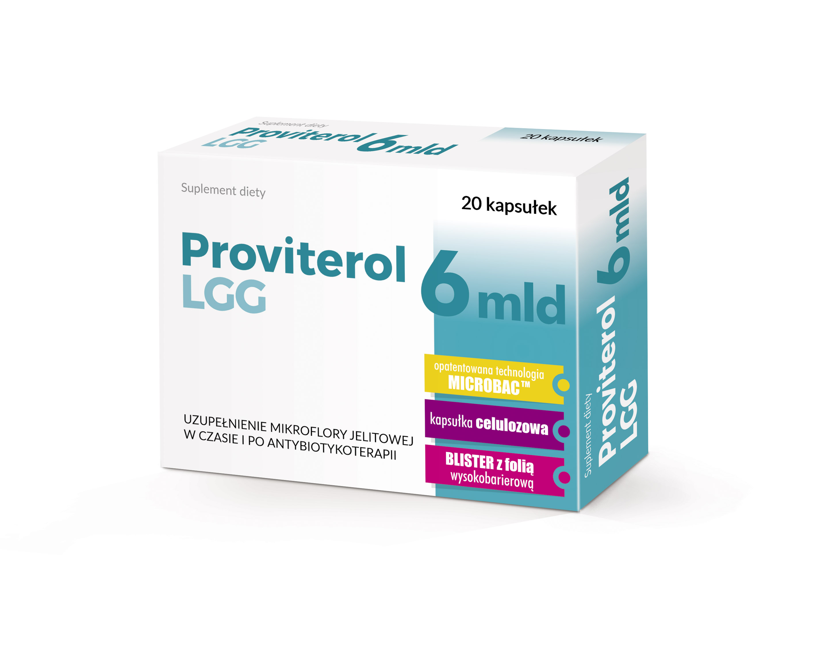 Salvum, Proviterol LGG 6mld, kapsułki, 20 sztuk zdjęcie