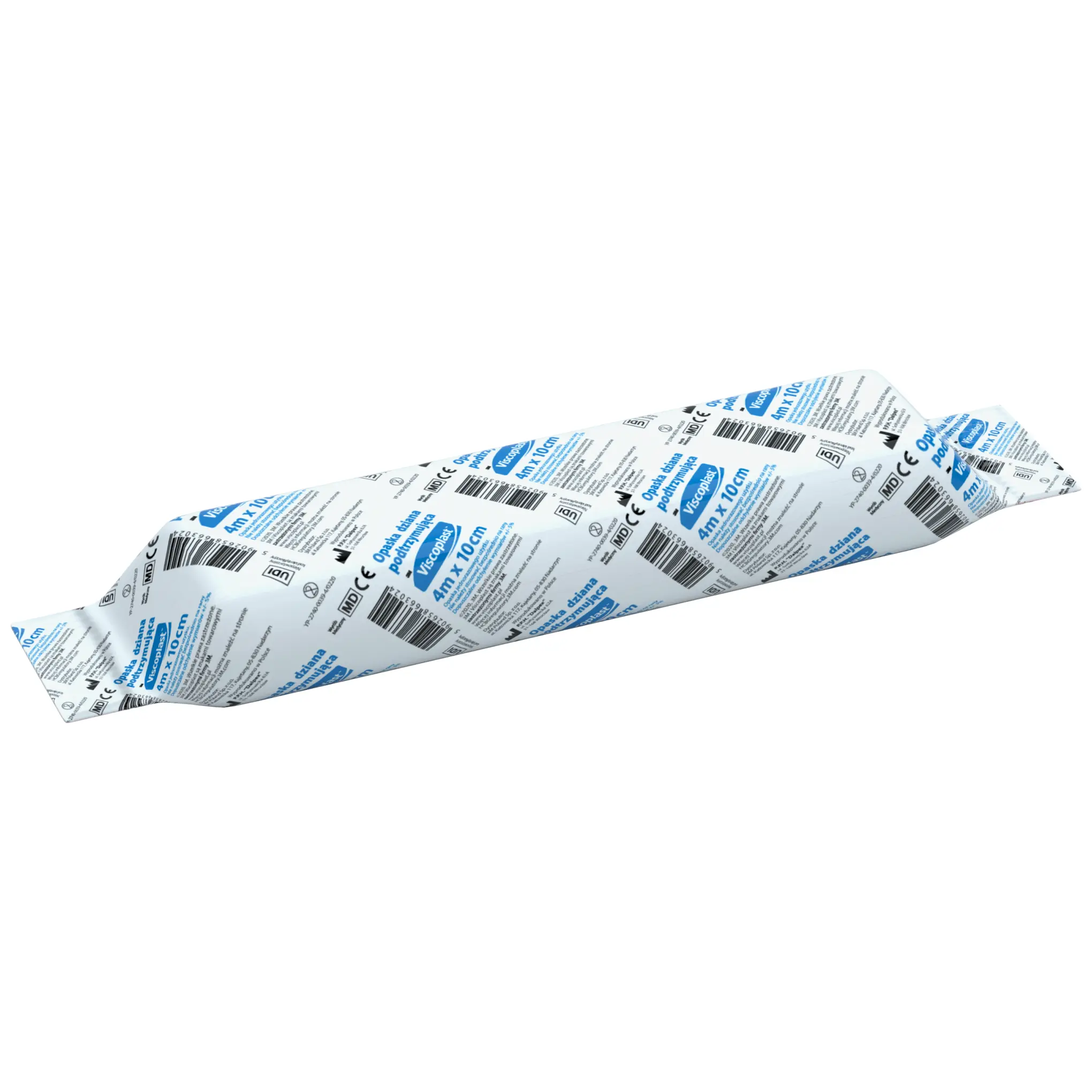 Viscoplast opaska podtrzymująca dziana 4m x 10cm 1 sztuka