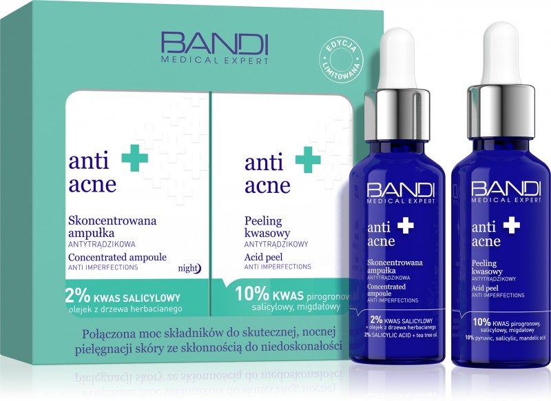 BANDI Medical Expert anti acne Zestaw antytrądzikowy, 30 ml + 30 ml zdjęcie