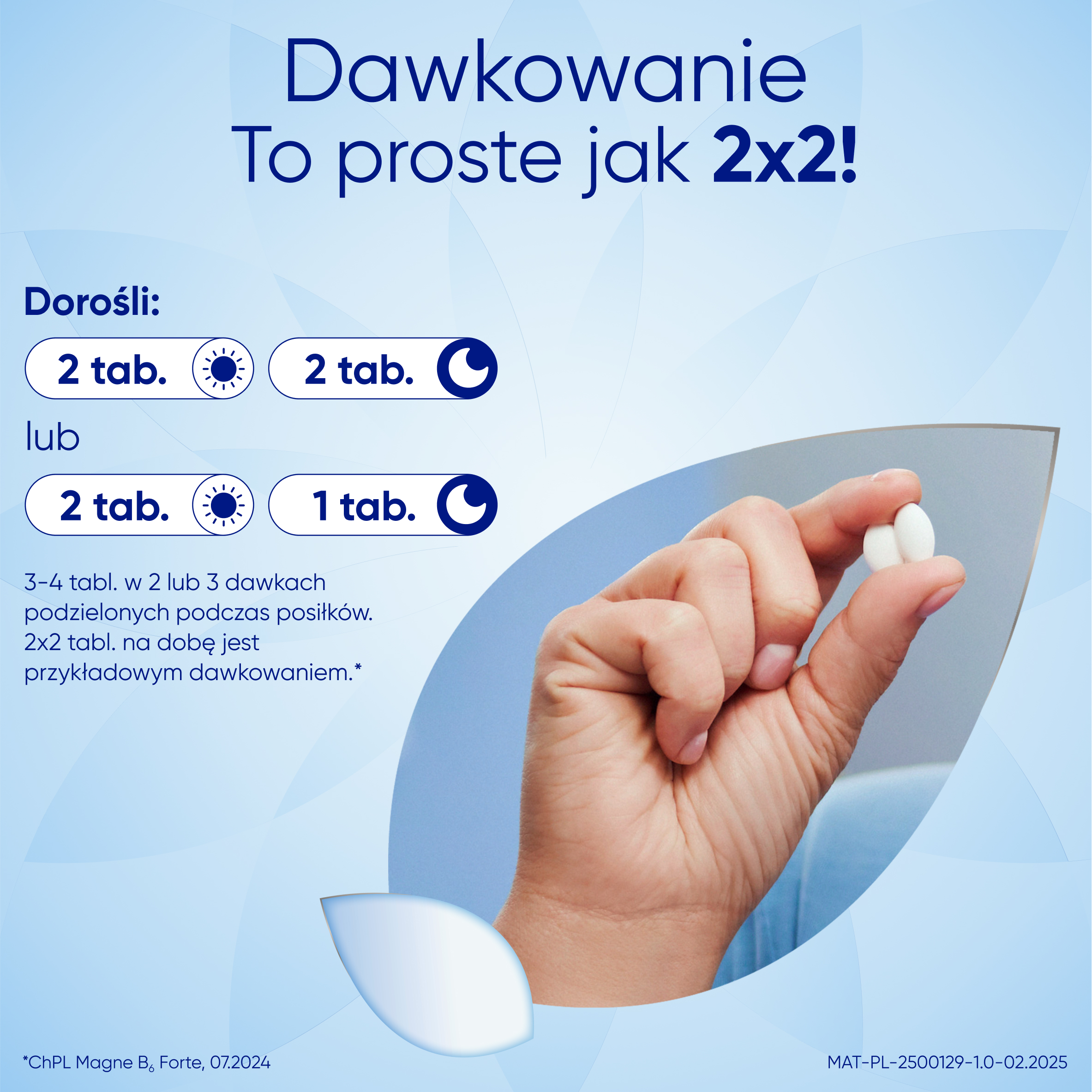 Magne B6 Forte, 100 mg+10 mg, tabletki powlekane, 100 sztuk