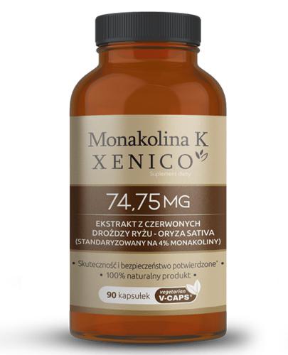 Monakolina K Xenico, 90 kaps., cena, wskazania, właściwości zdjęcie