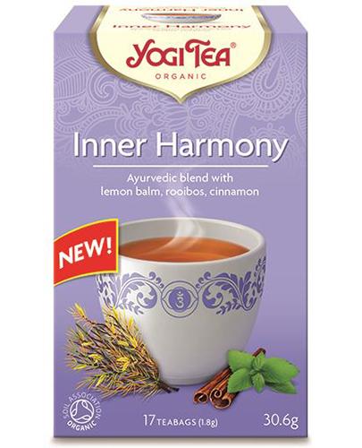 Yogi Tea Organic INNER HARMONY Wewnętrzna harmonia BIO - 17 sasz. - cena, opinie, stosowanie zdjęcie