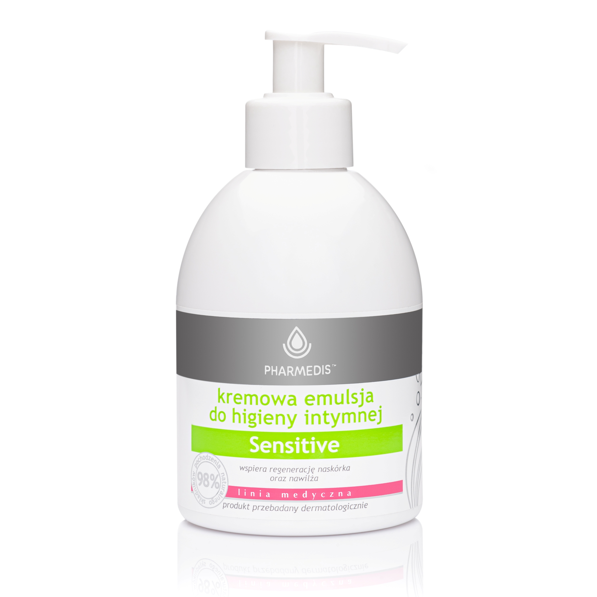 Pharmedis kremowa emulsja do higieny intymnej Sensitive 300 ml zdjęcie