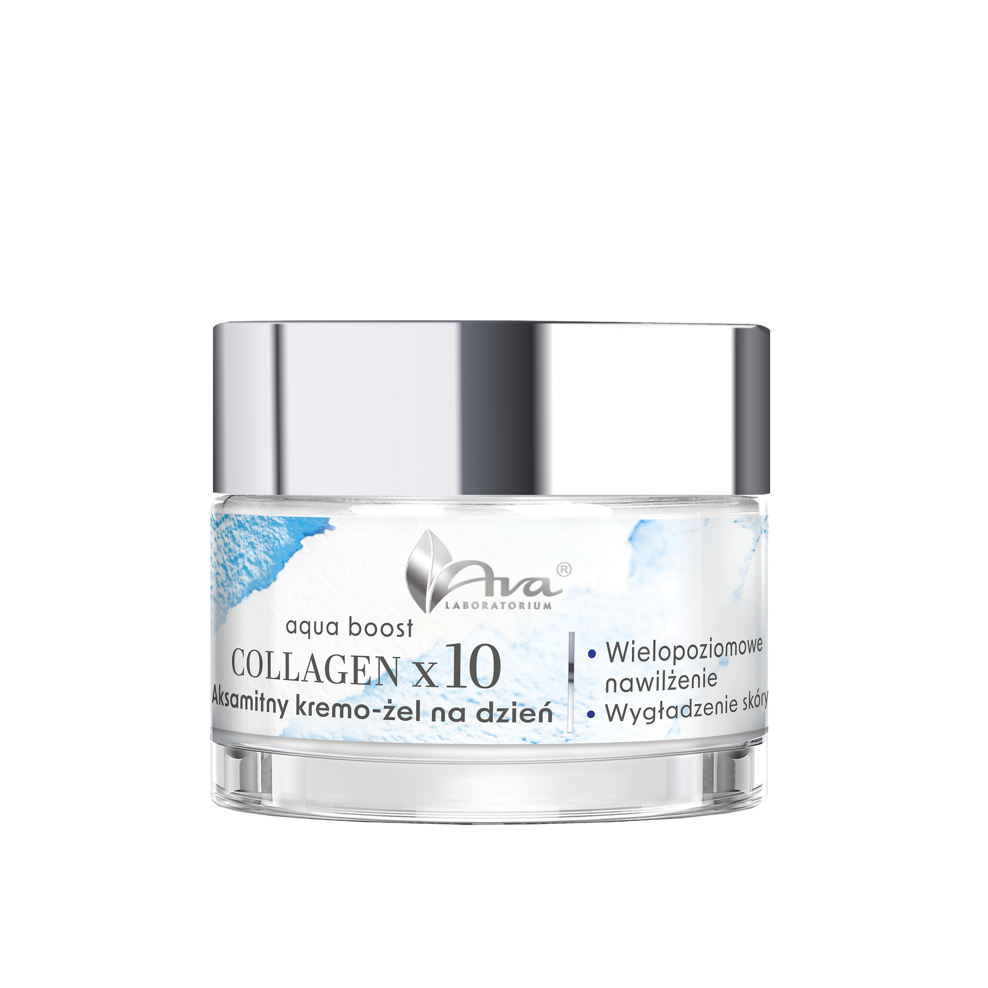 AVA Aqua Boost Collagenx10 Kremo-żel na dzień, 50 ml