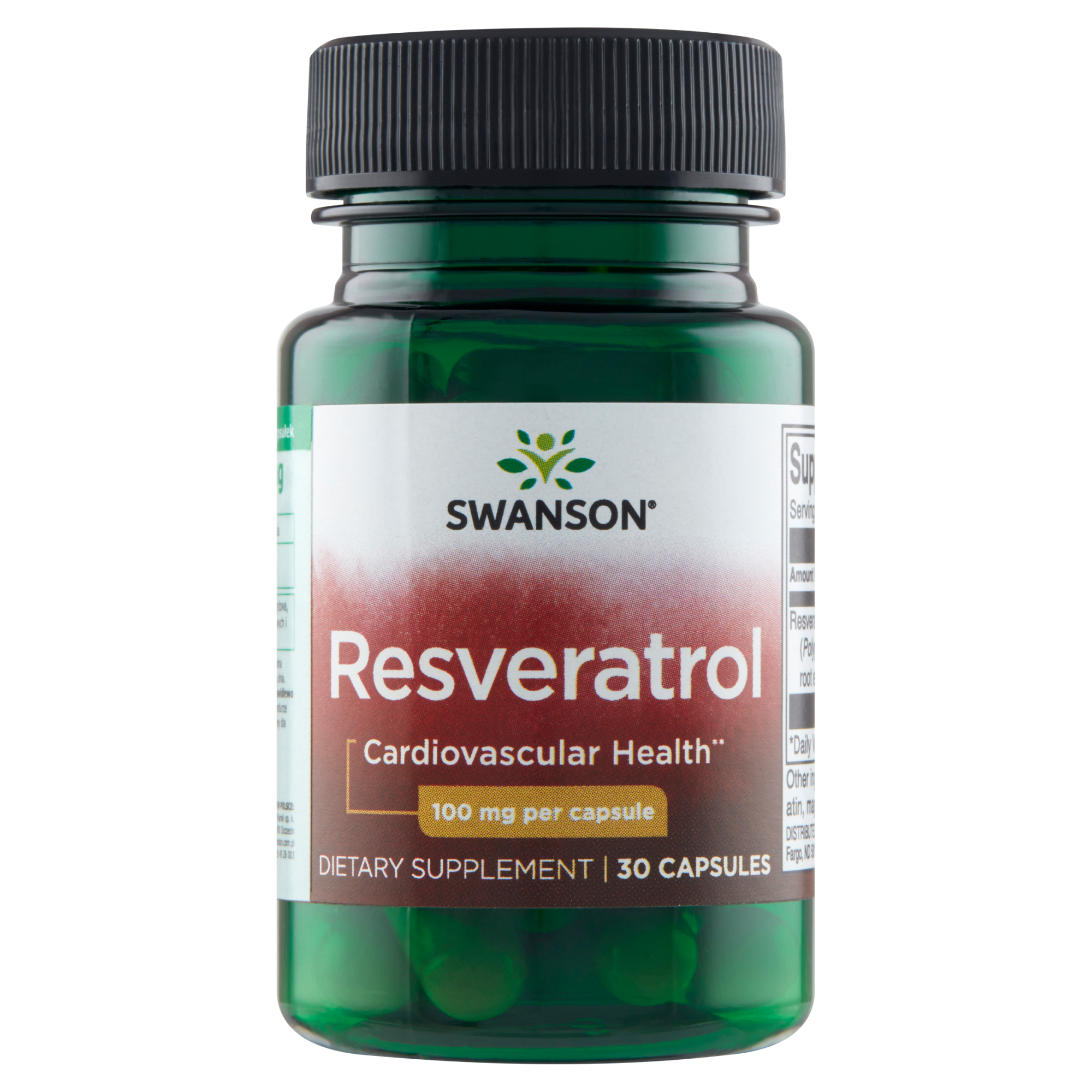 Swanson Resveratrol (Resweratrol) 100mg 30 kapsułek zdjęcie
